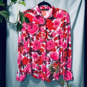 Women’s Floral Buttondown